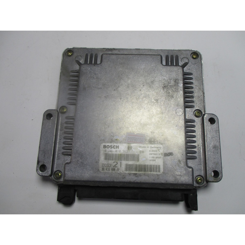 Peugeot 406 2.0 HDI Motor Beyni 0281010363 EDC15C2 9641608080