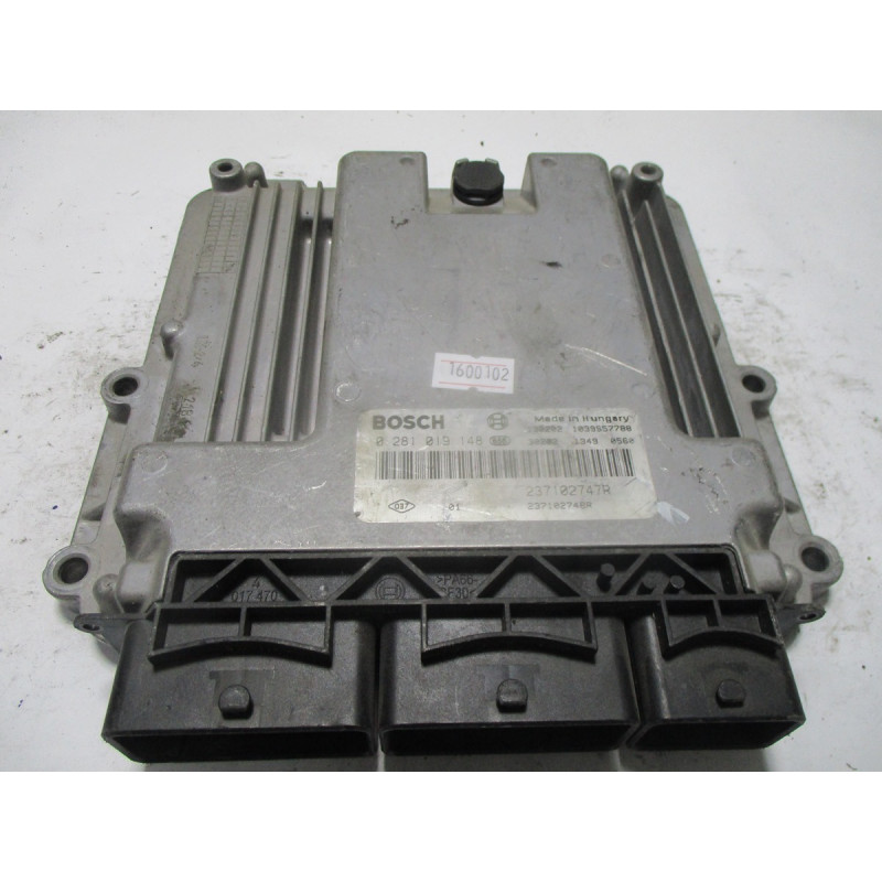 Renault Clio 4 1.5 DCI Motor Beyni 0281019148 237102747R 237102748R